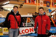 Rallye Český Krumlov: Technické přejímky, servis